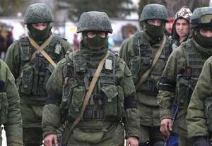 Russian "Green Men" invaders in Crimea