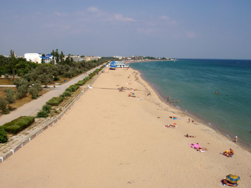 empty crimea beach
